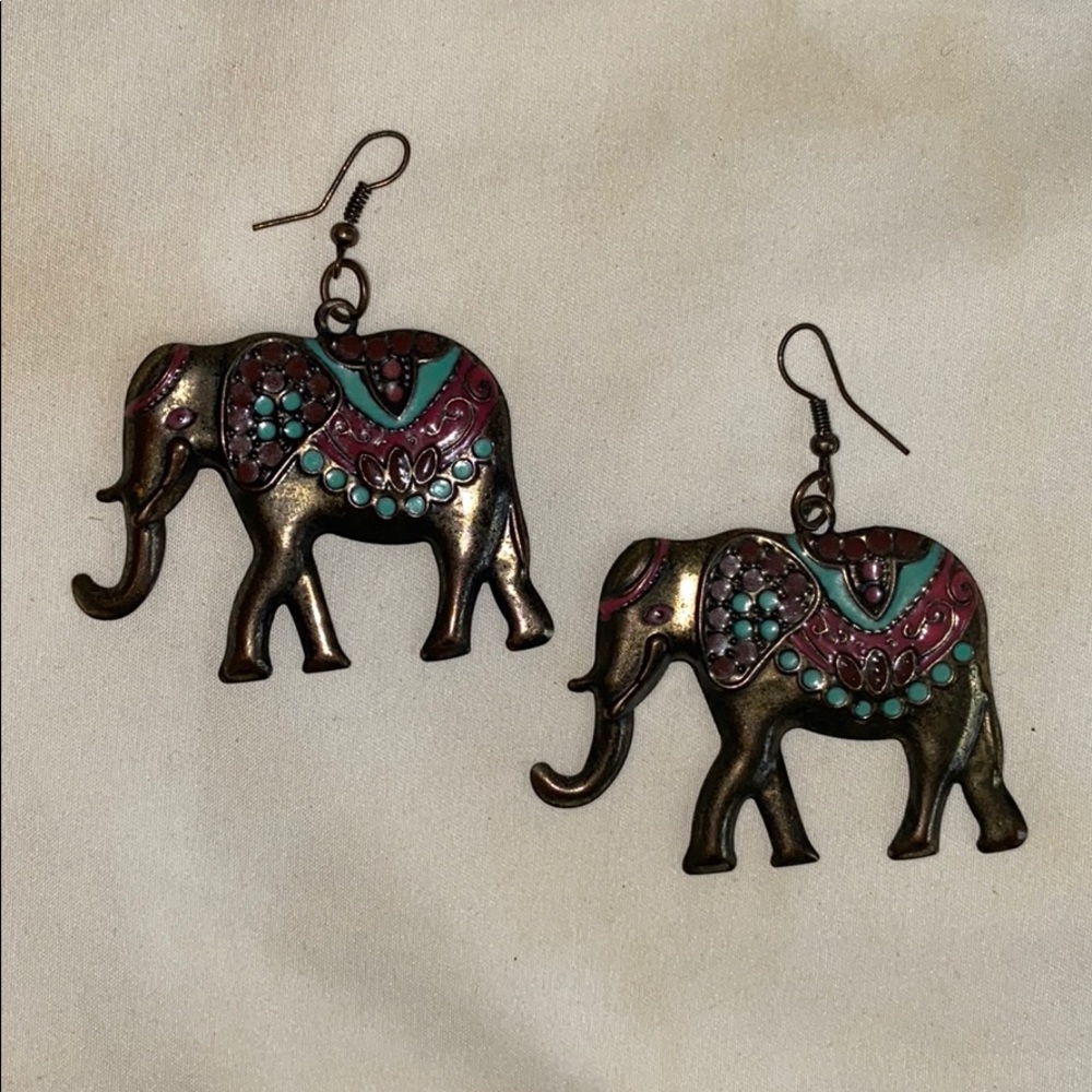 Elephant earrings